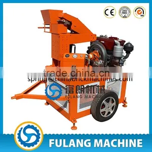 FL1-20 Moving Hydraform Interlocking Block Making Machine, Compressed Earth Block Making Machine thumbnail-1