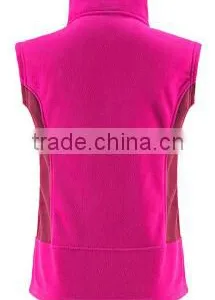 Womens Outdoor Polar Fleece Vest thumbnail-2