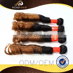 2015 New Design ROMANCE CURL 100% Peruvian Hair Weaving thumbnail-1