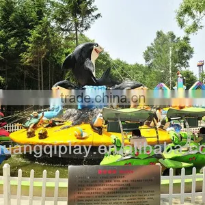 Fight Shark Island, Spin Rides in Outdoor Park, Water Game in Water Park thumbnail-3