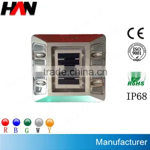 HAN-03 Led Aluminium Flashing Solar Road Studs( Five Color Can Choose ) thumbnail-4