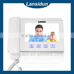 Lansidun Video Door Phone Intercom With Photos Recorder thumbnail-2