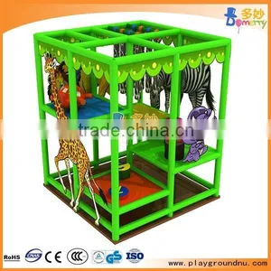 Combined Small Jungle Theme Baby Cheap Indoor Play Gym thumbnail-1