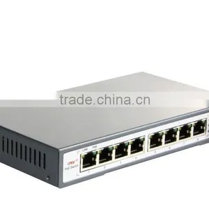 9 Port Ethernet PoE Switch 48v With 1 Fiber Port (IEEE802.3af ) thumbnail-3