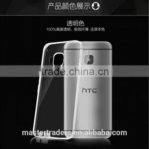 Original USAMS Yuanse Series Clear Soft TPU Back Case For HTC One M9 MT-3188 thumbnail-1