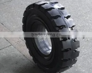 China Manufacturer Hot Sale Pneumatic Forklift Solid Tyres thumbnail-1
