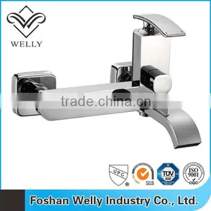 New Wall Mounted Watermark Basin Mixer Faucet Bathroom Sink Mixer Taps thumbnail-1