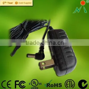 US Plug AC/DC Power Supply Adapterr With 5V1A 5V2A, 12V1A 12V2A VI Efficiency UL FCC RoHS Quality Choice thumbnail-2