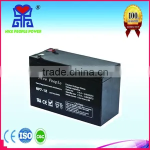 Newest Maintenance Free High Quality Battery 12V7AH Used for Solar System,solar Light thumbnail-1