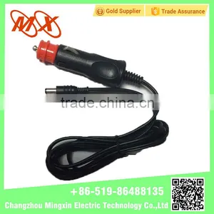 Hot Sell Universal 12v Car Cigarette Lighter With Cable Led Light Socket Car Adapter Plug thumbnail-1