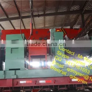 Automatic Waste Tire Recycling Line Used Single Shaft Shredder thumbnail-1