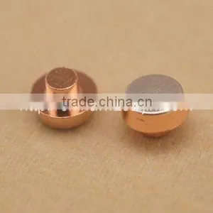 Manufcturer High Quality Rivet Electrical Silver Bimetal Contacts for MCB thumbnail-1