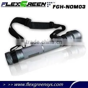 Rechargeable 18650 Battery 35W HID Military Torch thumbnail-1