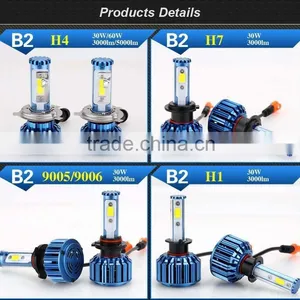 WEIKEN B2 60W COB 9006 Led Headlight, Car h4 Led Headlight Bulbs thumbnail-6