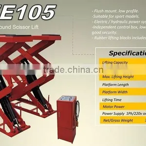 Inground Scissor Lifts MEE105, Car Hoist Flush thumbnail-3