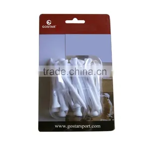 Blister Slid Card Packed Plastic Golf Tee thumbnail-1