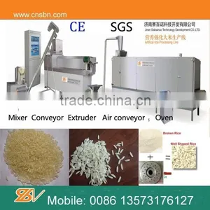 BV Certificated Automatic Re-produced Extruded Rice Machine Processing Line thumbnail-1
