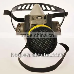 2016 Military Gas Mask Half Face Gas Mask New Actived Carbon Filter TPR Frame Military Gas Masks Disposable thumbnail-4