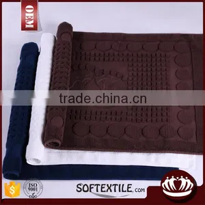 China Manufacture 100% Cotton Loop Bath Mat thumbnail-2
