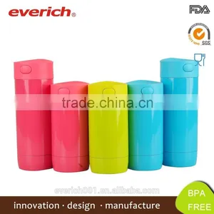 2015 Double Wall Stainless Steel 18/8 Vacuum Side Open Quick Stopper Mug thumbnail-2