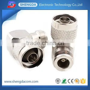 N MALE Right Angle to N FEMALE for RF Cable,n Right Angle Male Connector thumbnail-1