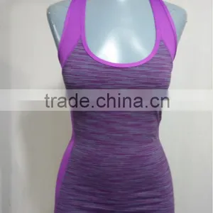 Wholesale Women Clothing Stretch Yard Dye Yoga Wear thumbnail-1