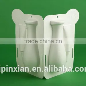 Professional Customized Biodegradable Clamshell Cosmetic Blister Packaging With Bagasse thumbnail-1