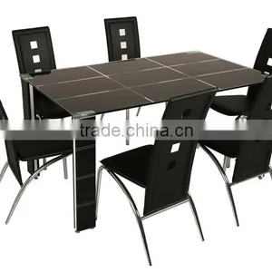 Different Design Luxury Lined Dining Table From China thumbnail-1