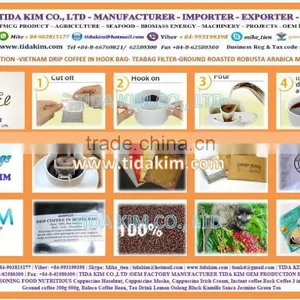 100% ROASTED ARABICA - INSTANT COFFEE - OEM MANUFACTURER TIDA KIM - COFFEE BEAN thumbnail-3