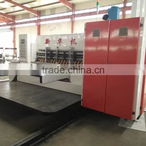 Best Quality High Speed Corrugated Carton Printer Slotter Die Cutter With Stacker Machine thumbnail-3