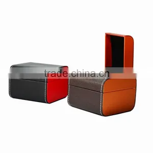 Luxury PU Leather Single Watch Packaging Box thumbnail-2
