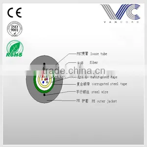 4 Cores G652D Indoor Fiber Optical Cable/ Distribution Cable thumbnail-1