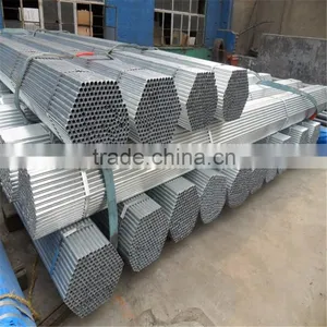 BS1387/ASTM A53/EN39 Hot Dipped Galvanized Scaffolding Steel Pipe thumbnail-3