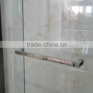 Stainless Steel Door Design Hanging Rollers 10mm Glass Shower Door D31A thumbnail-5