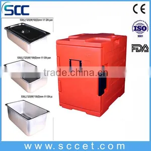 Keep Food Warm Insulation Container Heat Meal Cart for Catering Delivery With FDA thumbnail-1