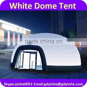 2016 Large Mobile White Inflatable Dome Tent for Exhibition EN14960 thumbnail-1