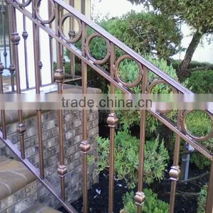 Ornamental Elegant Wrought Iron Railing thumbnail-1