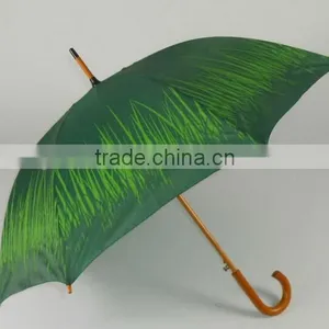 23 Inches Wooden Handle Umbrella for Plants thumbnail-1
