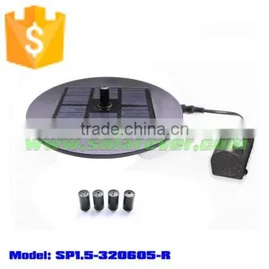 Solar Bird Bath (SP1.5-320605-R) thumbnail-1