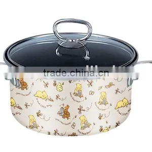 Porcelain Enamel Sauce Pot-enamel Cookware thumbnail-1