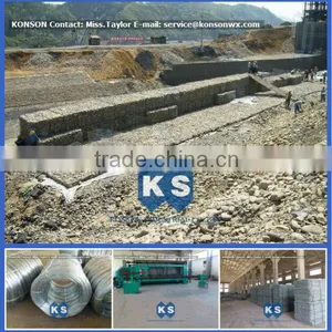Pvc Gabion Box/Galvanized Gabion Box/Best Factory/Gabion Basket/ISO:9001(High Quality, Fast Delivery And Low Price) thumbnail-1