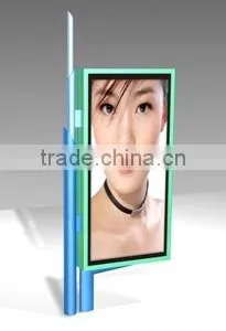 Outdoor Metal Advertising Light Box With Lighting and Scroller thumbnail-1