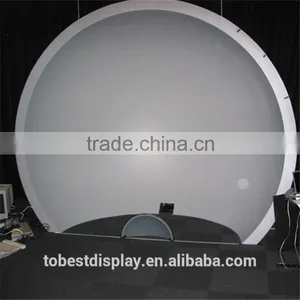 Customized Large Plastic Sphere Half Sphere Projection Sphere thumbnail-1