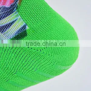 Lady Selective Terry Sublimation Printing Running Non Slip Socks thumbnail-4