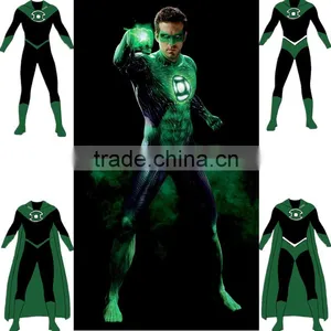 Wholesale Avengers Superhero Costumes Cool Cosplay Green Lantern Costume for Adults Quality Choice thumbnail-2