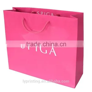 2016 Gift Paper Bags Matte Art Paper Bag Printing thumbnail-1
