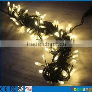 Durable 100 Led 12v Led String Lights Outdoor Warm White for Decoration thumbnail-5
