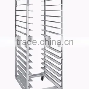 Foldable 15 Trays 15 Pans Stainless Steel 201 Bakery Trolley thumbnail-1