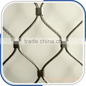 Stainless Steel Ferruled Rope Mesh( Low Price) thumbnail-2