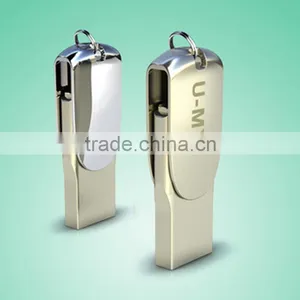 Flash Drive Metal Swivel High Speed Memory Stick USB Drive Write Protected Quality Choice thumbnail-1